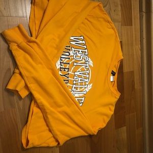 H&M cropped yellow long sleeve (no hood)